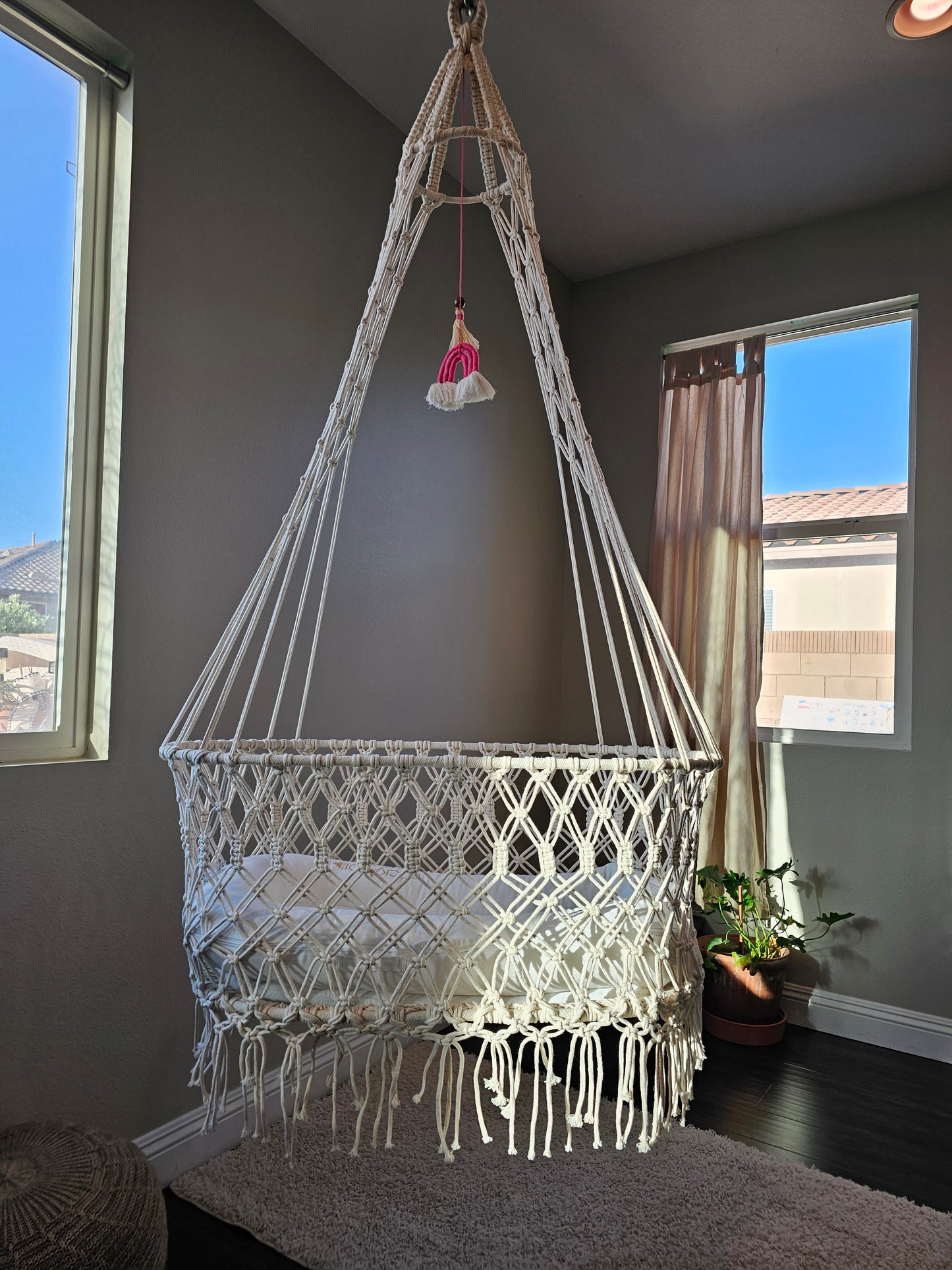 2023 Macrame baby Crib-Nest