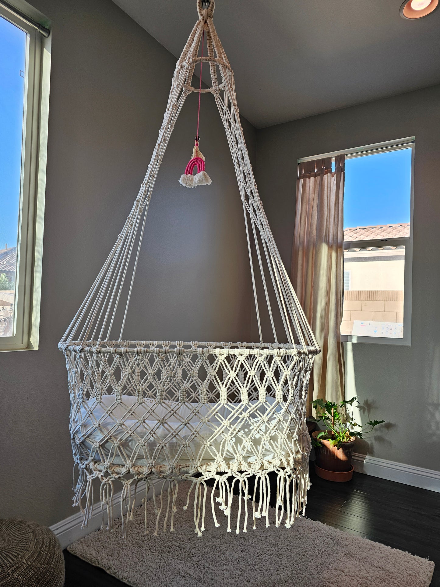 2023 Macrame baby Crib-Nest