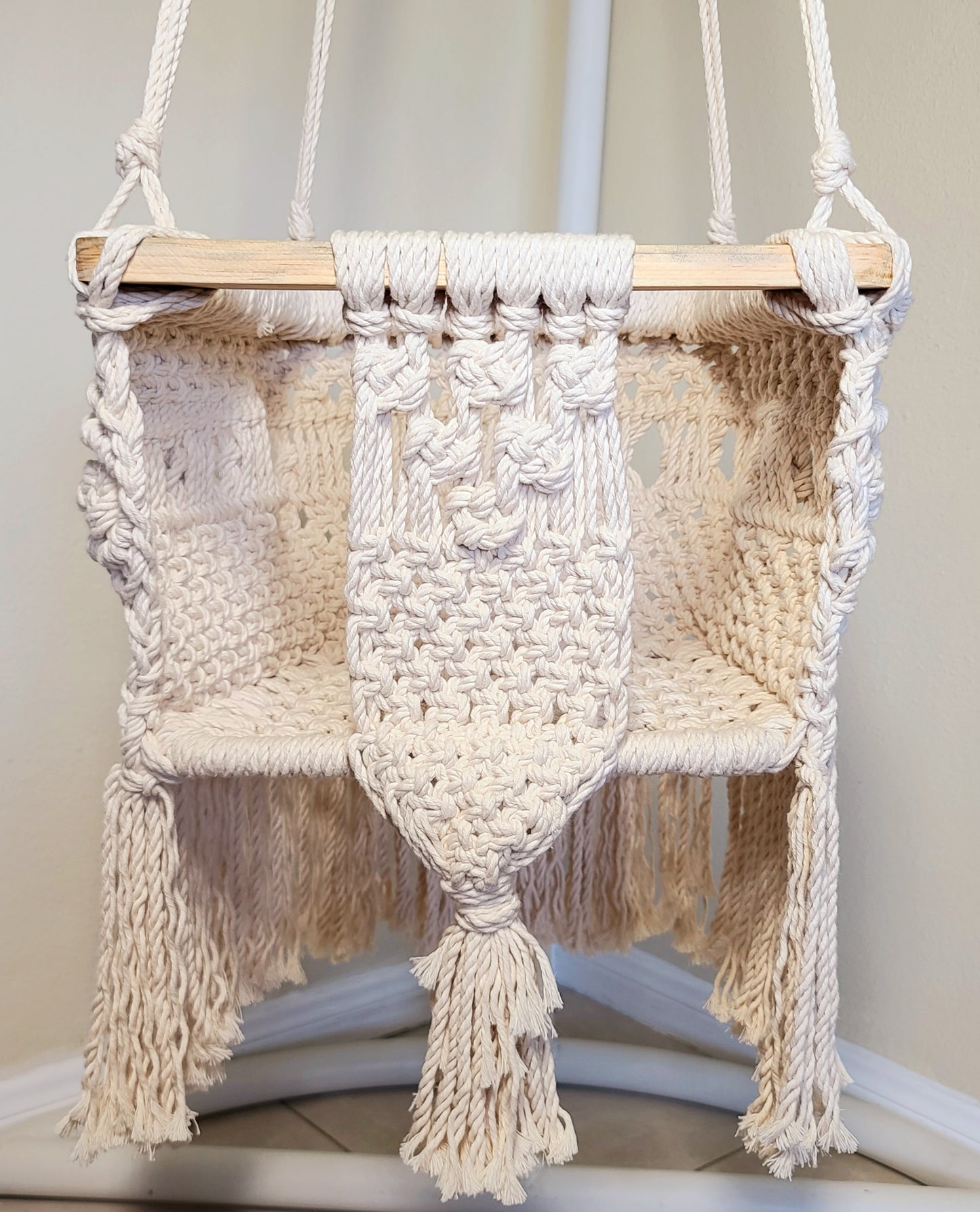 H&C Lëlë Premium Macramé Swing Hammock