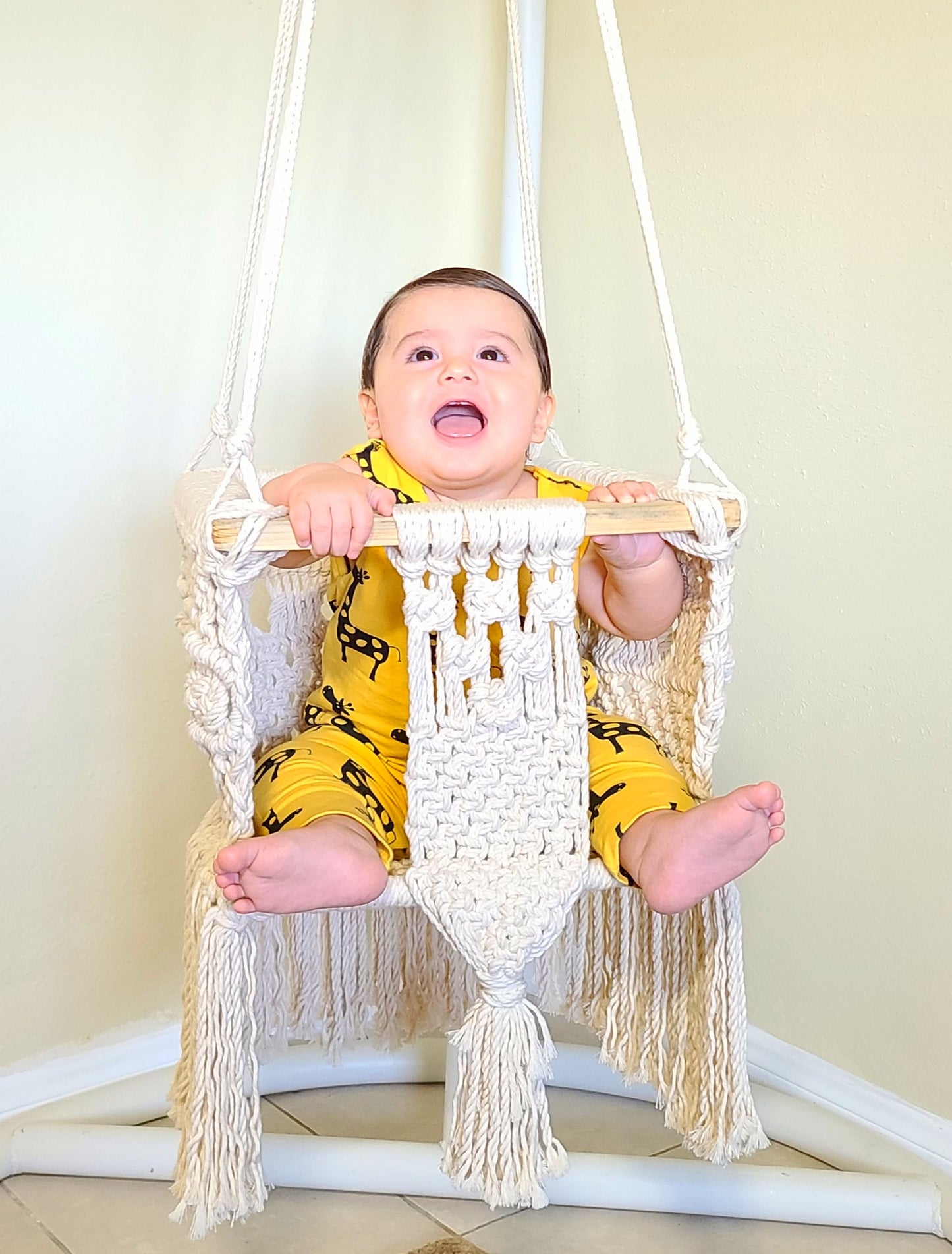 H&C Lëlë Premium Macramé Swing Hammock